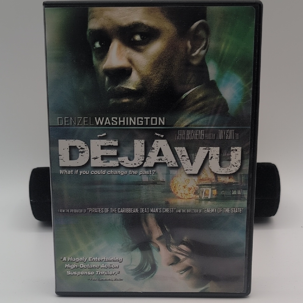 💵2/$10Bundle and Save💵Déjà Vu DVD - Black Cover Denzel Washington